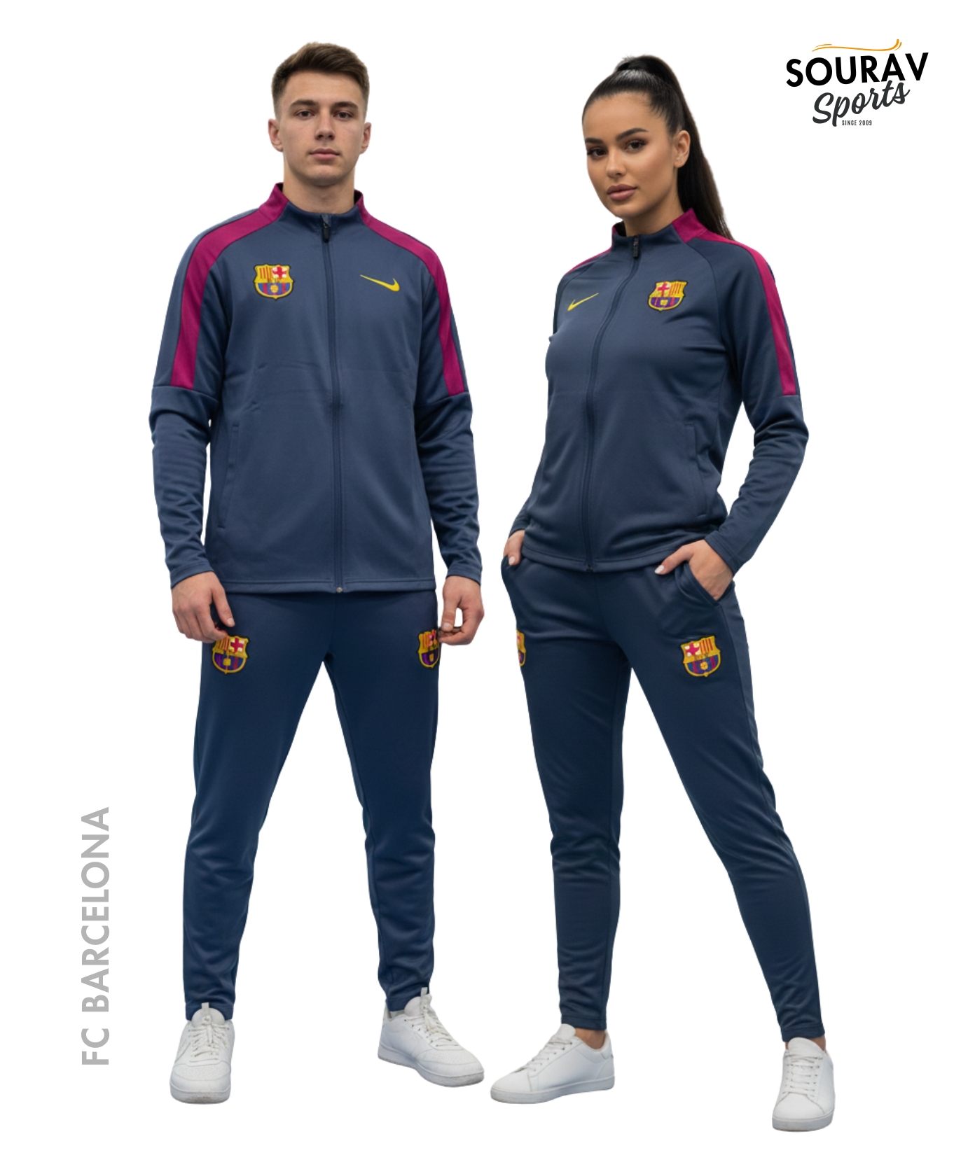 FC Barcelona Tracksuit for Couple FC Barcelona Tracksuit for Couple - Image 1
